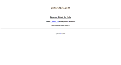 Desktop Screenshot of gameshack.com