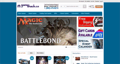 Desktop Screenshot of gameshack.ca